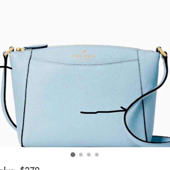 kate spade Handbags - NWT Kate spade blue crossbody bag, NWT and in original packaging